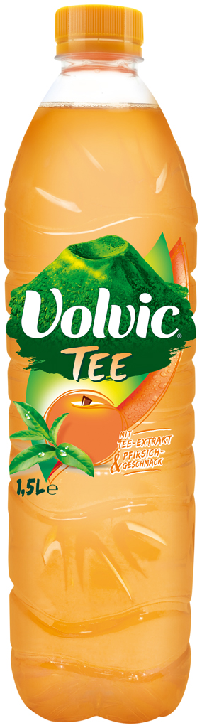 Volvic Tee Pfirsich